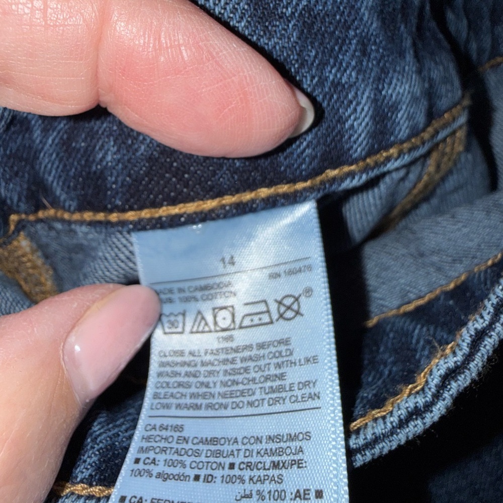 Old Navy Button-Front Skirt - Picture 4 of 4